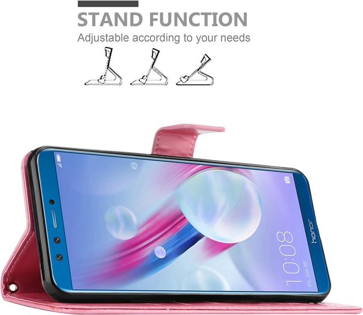 Immagine prodotto Cadorabo Copertina del libro a fiori (Honor 9X Lite)