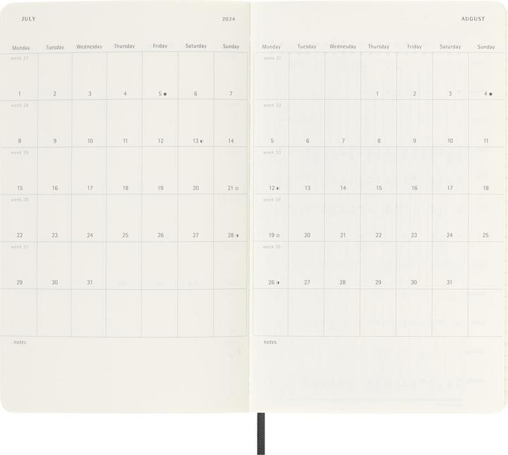 Productafbeelding Moleskine Bedrijfsagenda wekelijks (13 x 21 cm, Engels)