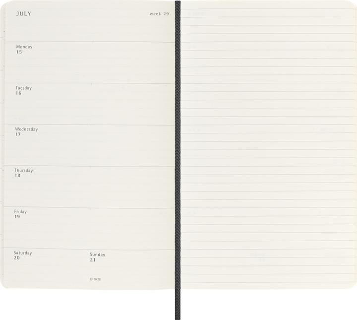 Productafbeelding Moleskine Bedrijfsagenda wekelijks (13 x 21 cm, Engels)