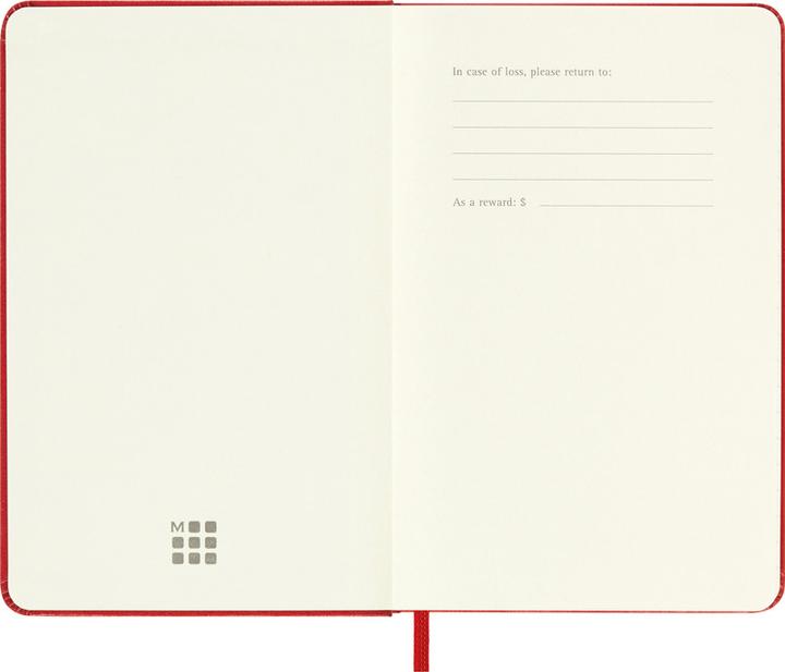 Immagine prodotto Moleskine Agende scolastiche Hard Cover Weekly Notebook (9 x 14 cm, Copertina rigida, Inglese)