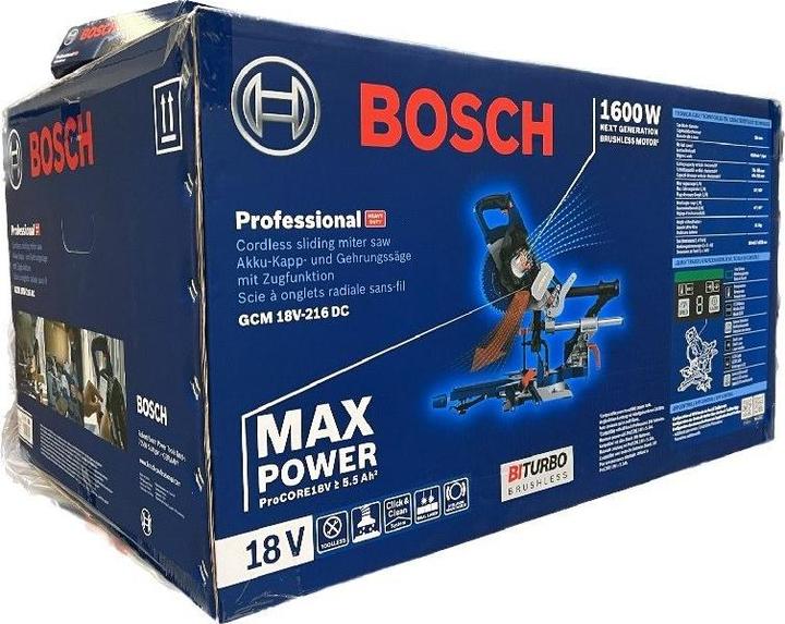 Produktbild Bosch Professional GCM 18V-216 DC