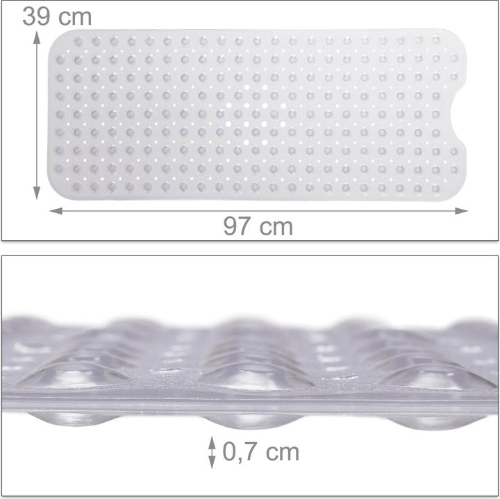 Productafbeelding Relaxdays Badmat XXL (97 x 39 x 1 cm)