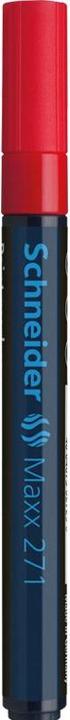 Actual product image Tajima Schneider Maxx 271 Oil Marker, Red (deep blue-red, 2 mm, 1 x)