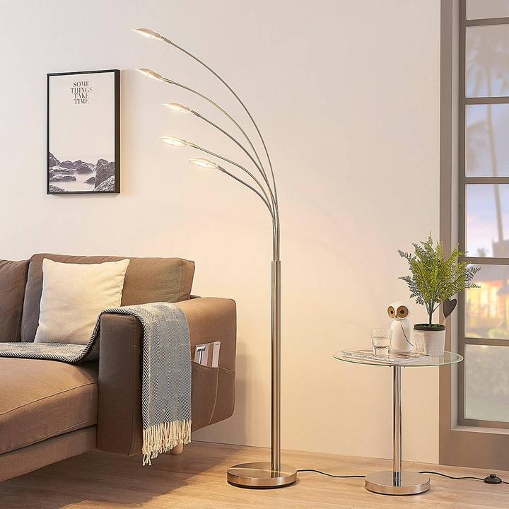 Produktbild Lindby 5-flammige LED-Stehleuchte Anea (1125 lm)