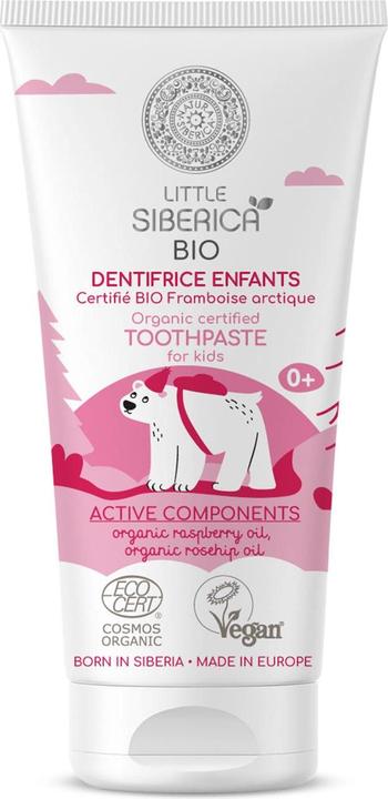 Natura Siberica Little Dentifrico Niños Frambuesa Bio 60g