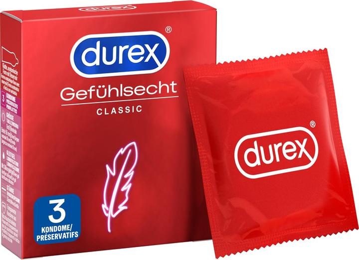 Actual product image Durex Gefühlsecht Classic (3 pcs.)