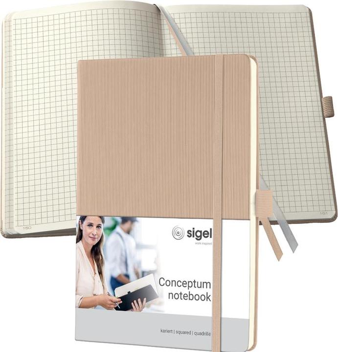 Actual product image Sigel Notebook Conceptum (A5, Checked, Hardcover)