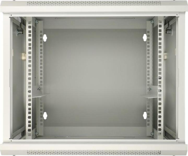 Actual product image Extralink 9U 600X600 AZH WALL-MOUNTED RACK CABINET SWING TYPE GRAY Wall-mounted rack Grey (9 RU, 19 inch rack)