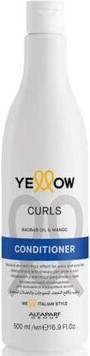 Produktbild Alfaparf Yellow Curls Anti-Frizz Balsam und feuchtigkeitsspendende Creme-Spülung 500ml (500 ml)