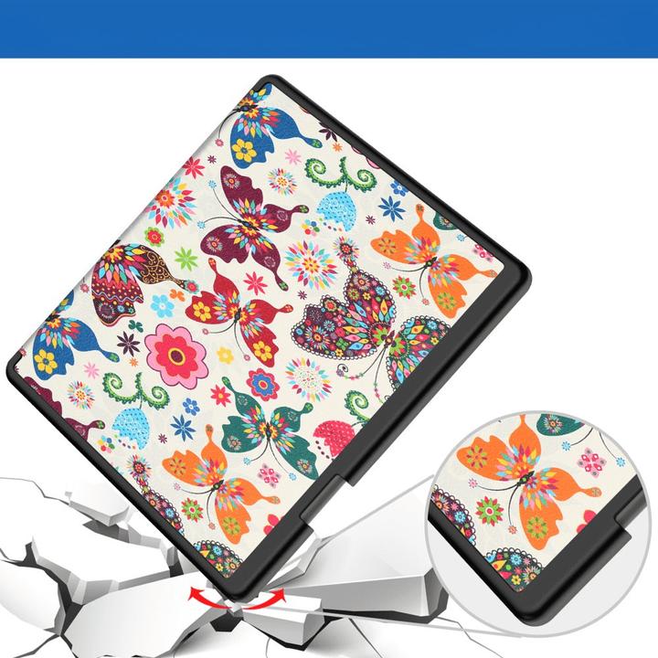 Actual product image Cover-Discount Kindle Scribe - Protective cover case butterflies