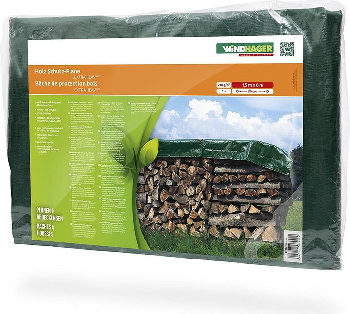 Image du produit Windhager Bâche de protection en bois extra lourde (1,5 x 6 m)