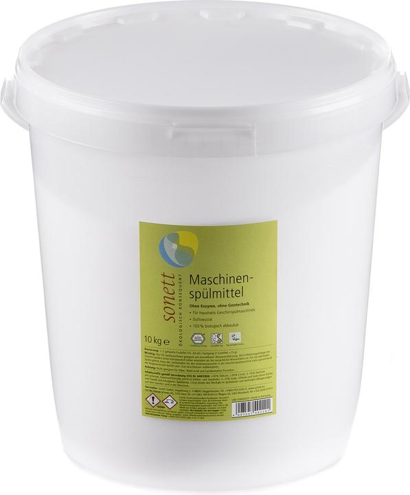 Sonett Detergente ecologico per lavastoviglie senza profumo - 10kg - (Polvere)