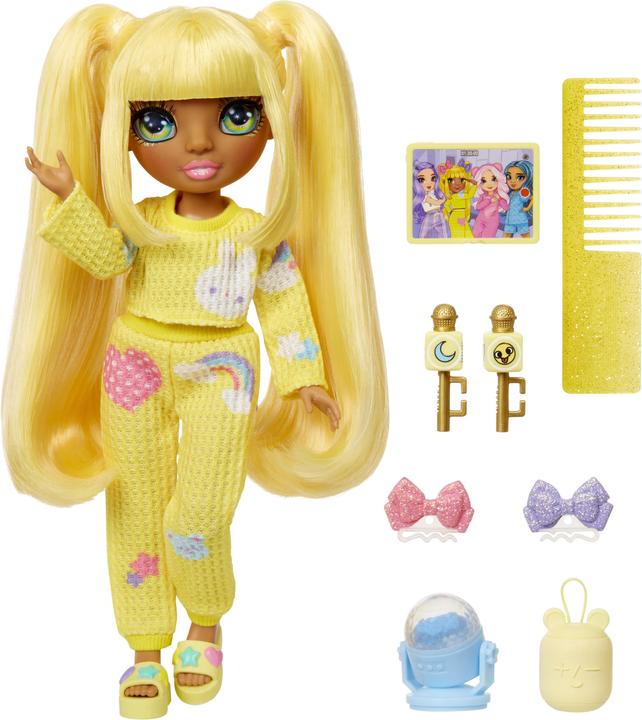 Magni Rainbow High - Bambole di moda PJ Party per le scuole medie - Sunny