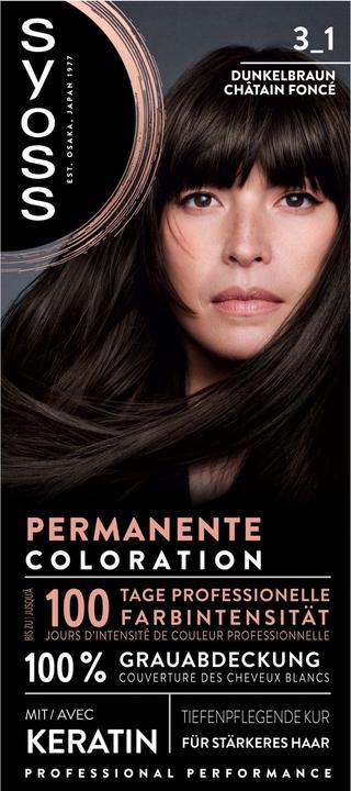 Actual product image Syoss Coloration (3 1 Dark brown)