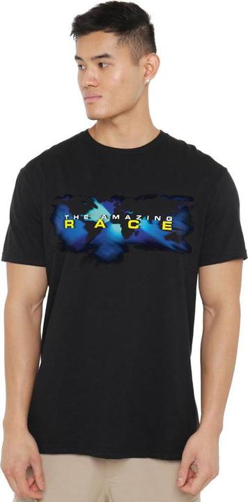 Immagine prodotto The Amazing Race Maglietta Globo Scolorito Uomo (5XL)