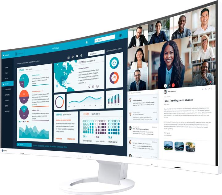 Image du produit Eizo EV3895 FlexScan (3840 x 1600 pixels, 38")