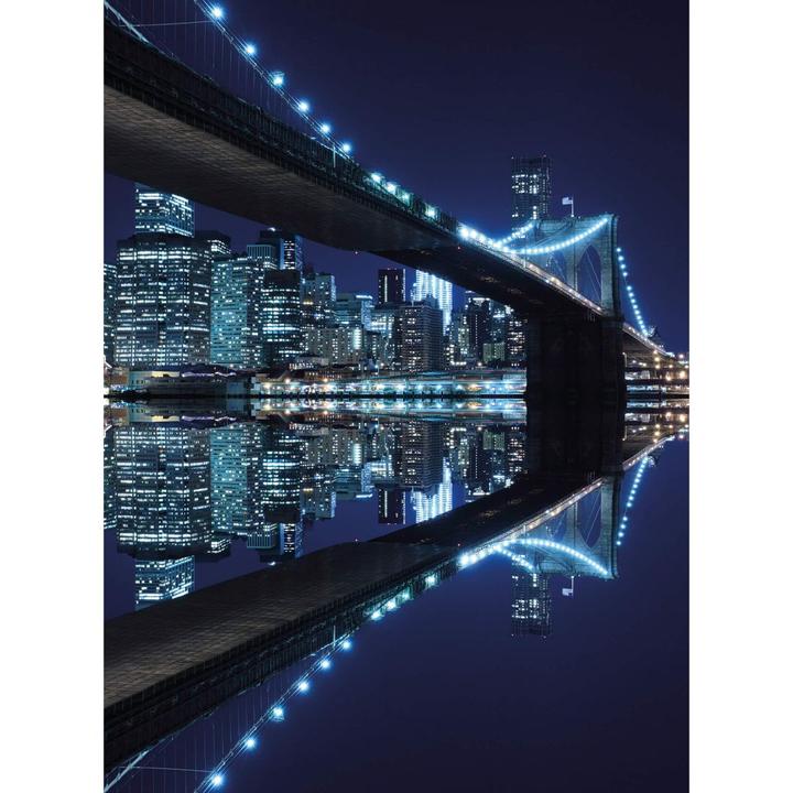 Produktbild Trenddeko Brooklyn Bridge Nacht (192 x 260 cm)