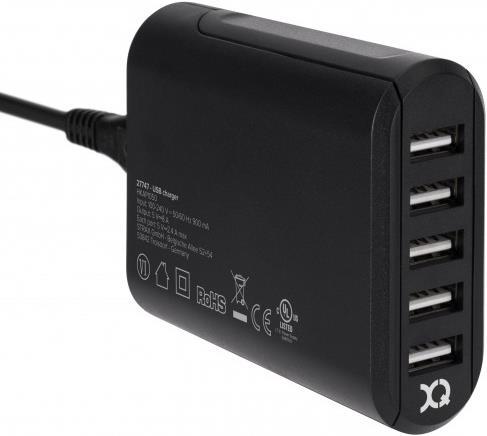 Actual product image Xqisit Travel charger