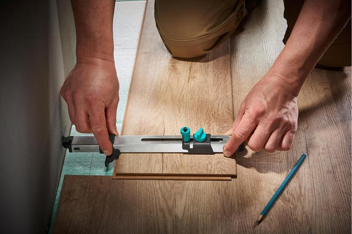 Produktbild wolfcraft wolfcraft 1 Laminat- / Designboden Einpass Set (Verlegeset)