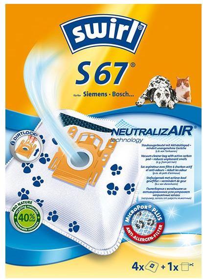 Produktbild Swirl S67 Universal Dust bag (4 x)