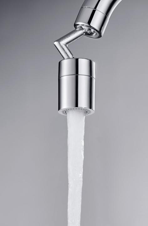Actual product image Bubble-Stream Universal aerator Spin chrome-plated
