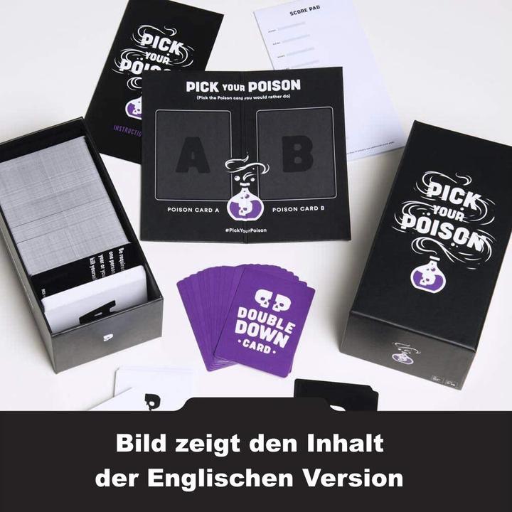 Produktbild Dyce Games Pick your poisen Family Edition - Das "Was würdest Du lieber tun?" Partyspiel (Deutsch)