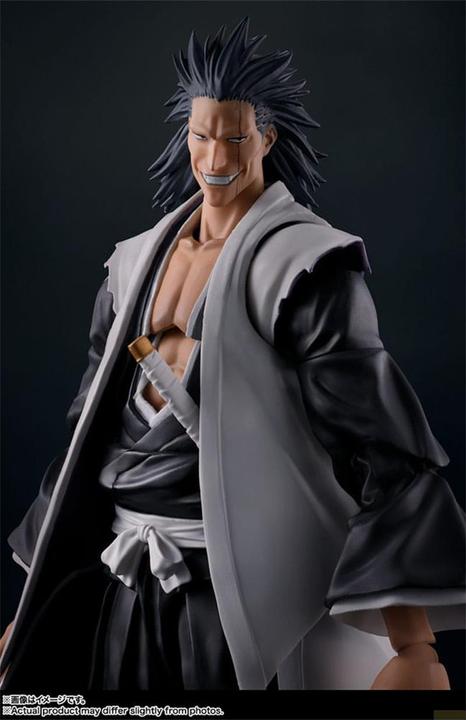 Actual product image Tamashii Nation Bleach: Thousand-Year Blood War S.H. Figuarts Action Figure Kenpachi Zaraki 17 cm