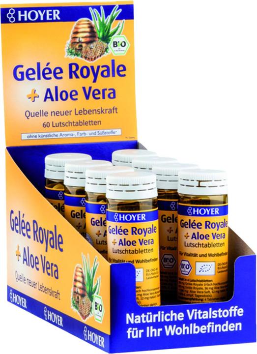 Actual product image Hoyer Gelée Royale & Aloe Vera (60 Piece, Pills, 30 g)