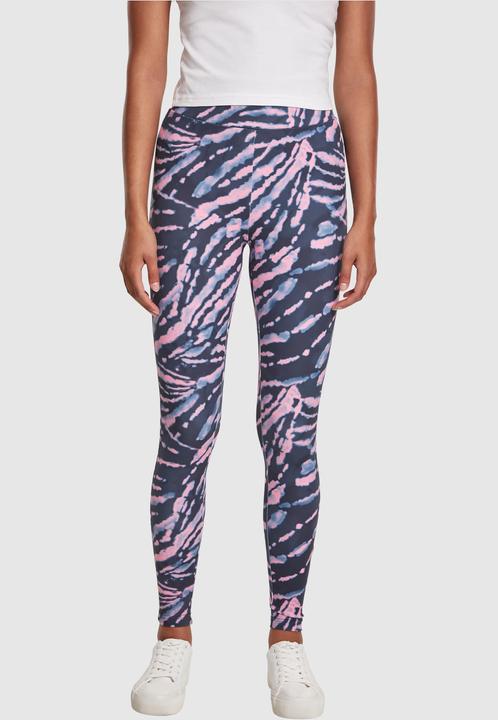 Image du produit Urban Classics Ladies High Waist Tie Dye Leggings (M)