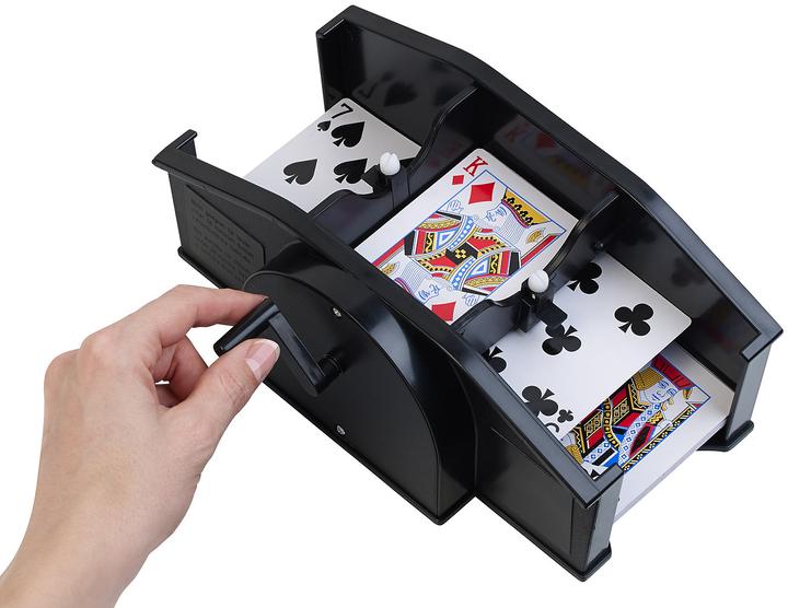 Actual product image Grand Straight Royale Manual card shuffling machine