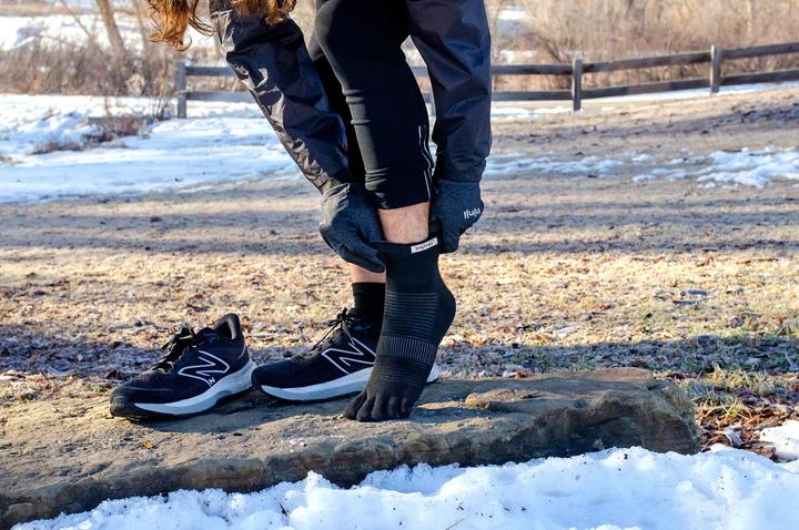 Actual product image Injinji Run Lightweight Mini-Crew (37 - 40)