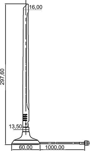 Produktbild Delock WLAN-Antenne RP-SMA (WLAN)