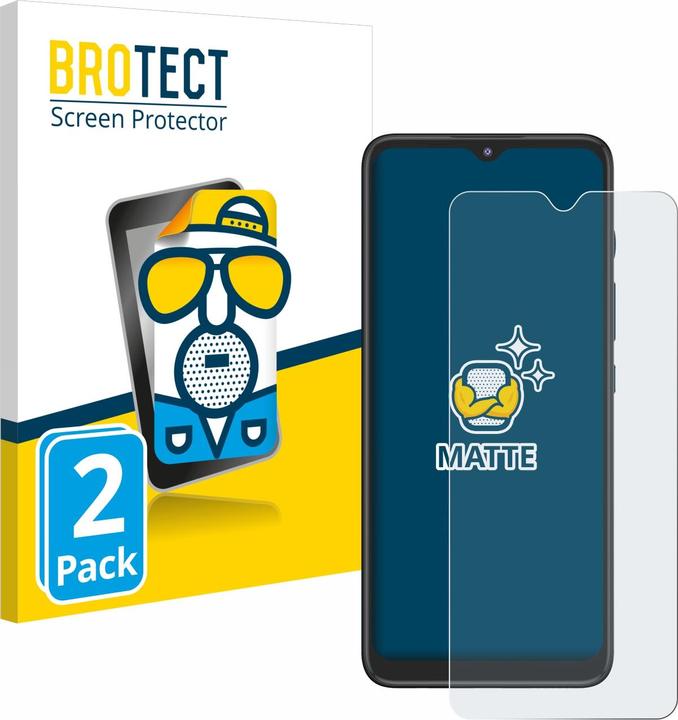 Productafbeelding BROTECT Antireflecterende schermbeschermer mat (2 Stuk, Motorola Moto G50)