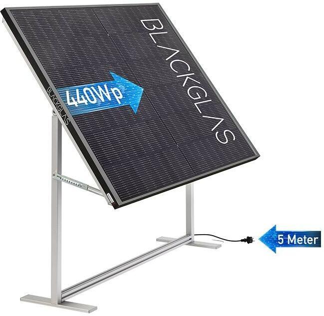 Blackglas Solar system ECOtablet 440 W (440 W)