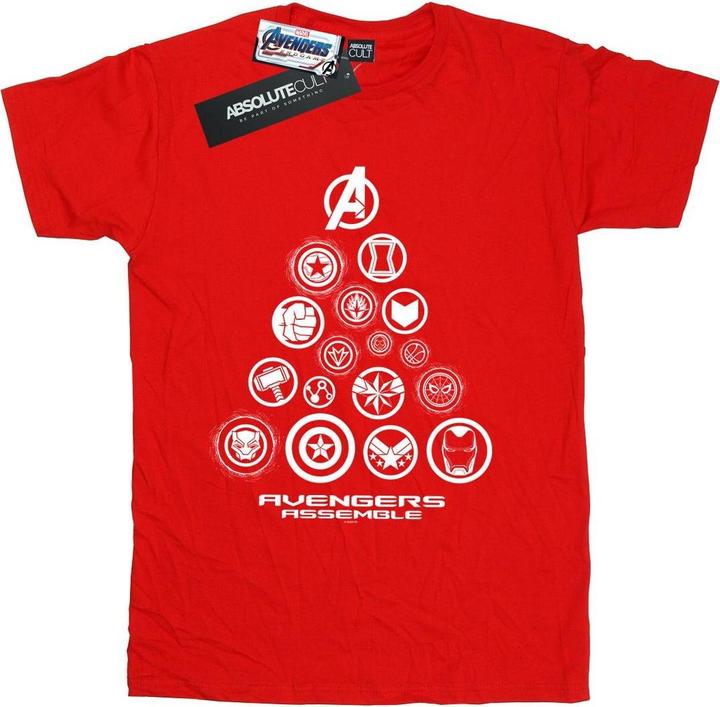 Produktbild Avengers Endgame Pyramid Icons TShirt (S)
