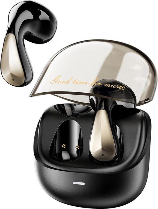 Actual product image Dudao U16Pro TWS Bluetooth 5.3 wireless headphones - black (7 h, Wireless)