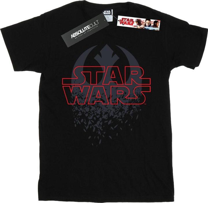 Star Wars The Last Jedi Shattered Emblem TShirt Jungen