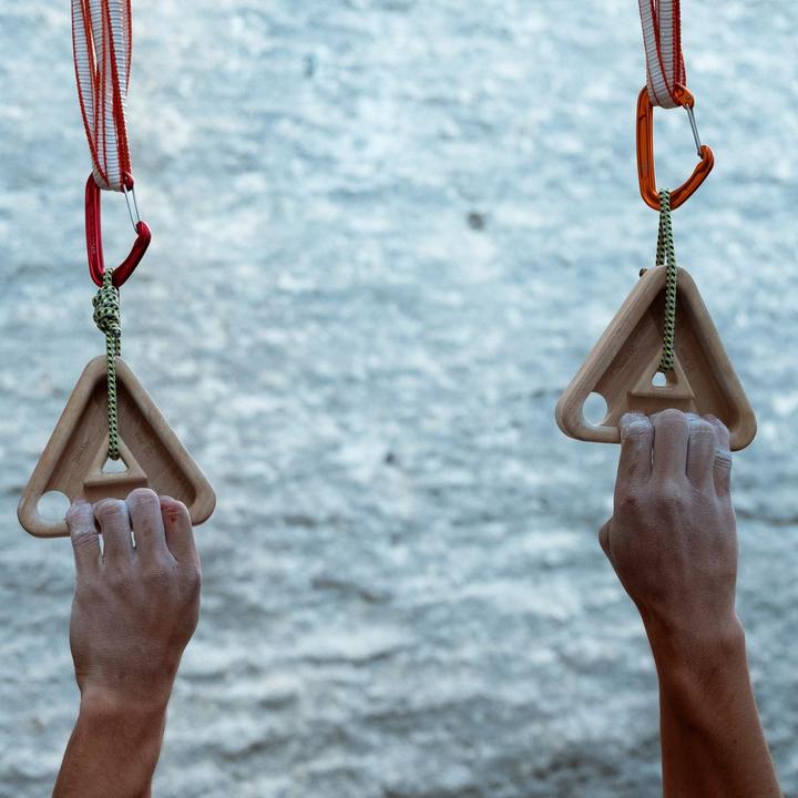 Produktbild Y & Y Triangle Trainingsgriffe (Wood / brown)