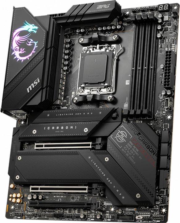 Actual product image MSI MPG X670E CARBON WIFI (AM5, AMD X670E, ATX)