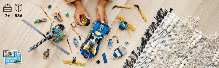 Actual product image LEGO Ninjago - Jay and Nya's race car EVO (71776, LEGO Ninjago)