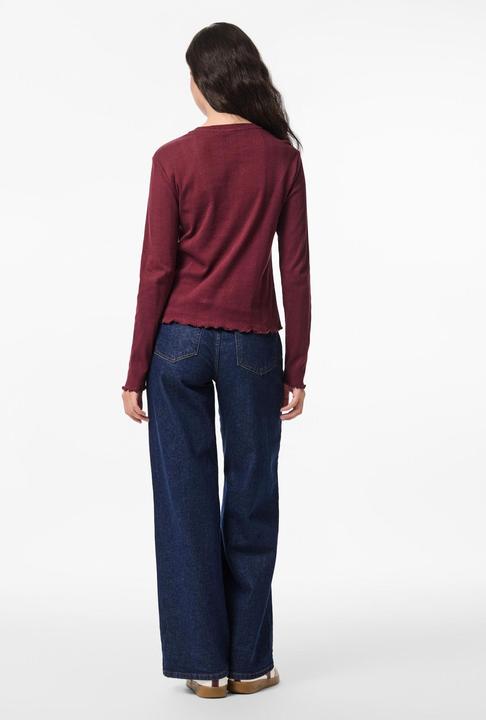 Image du produit Pieces Pcmarie Ls O-Neck Poin Top Jrs Noos Bc (XL)