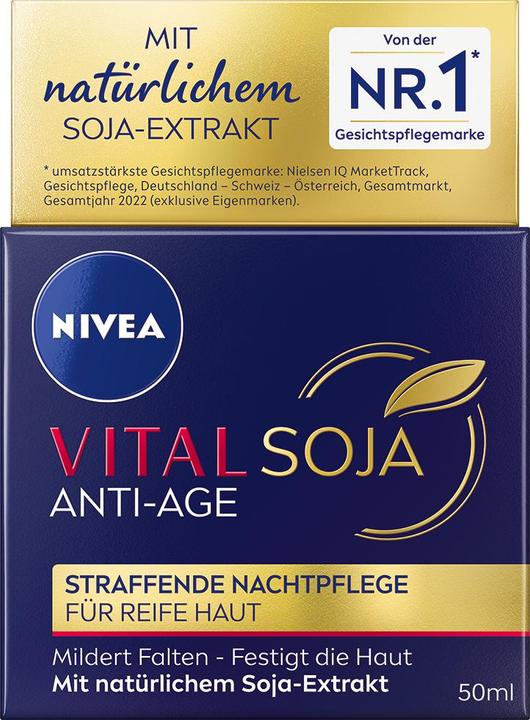 Produktbild NIVEA Vital Soja Anti-Age Nachtcreme (50 ml, Nachtcreme)