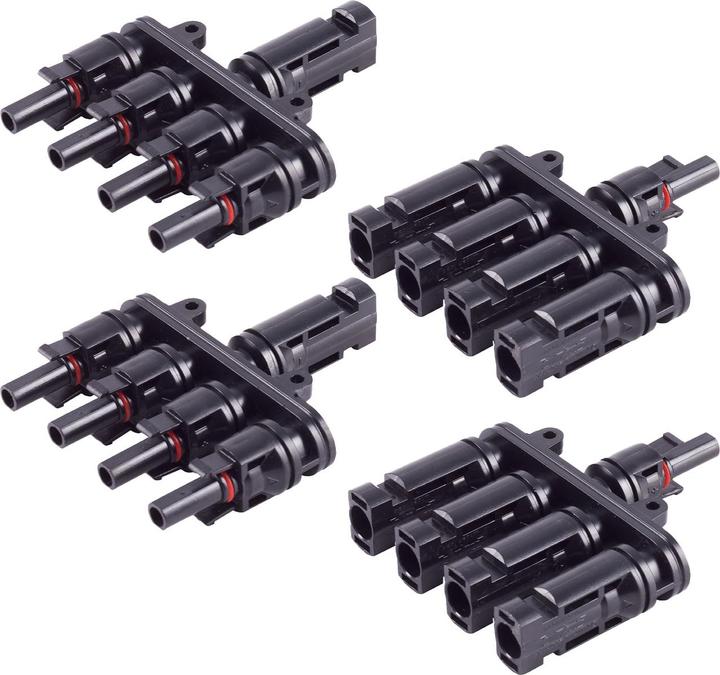 Produktbild S-Impuls T-Stecker-Adapter Set, 4/1, MC4-komp., IP68, 1.5kV (Solarstecker)