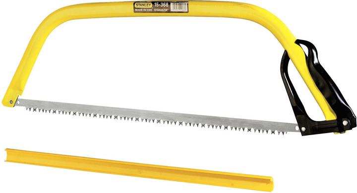 Stanley Hacksaw planing teeth (610 mm length, hardpoint planing teeth, ergonomic tensioning handle, heavy