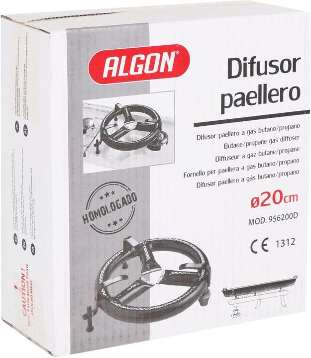Produktbild Algon 20 cm Paellero Diffusor Butan / Propangas