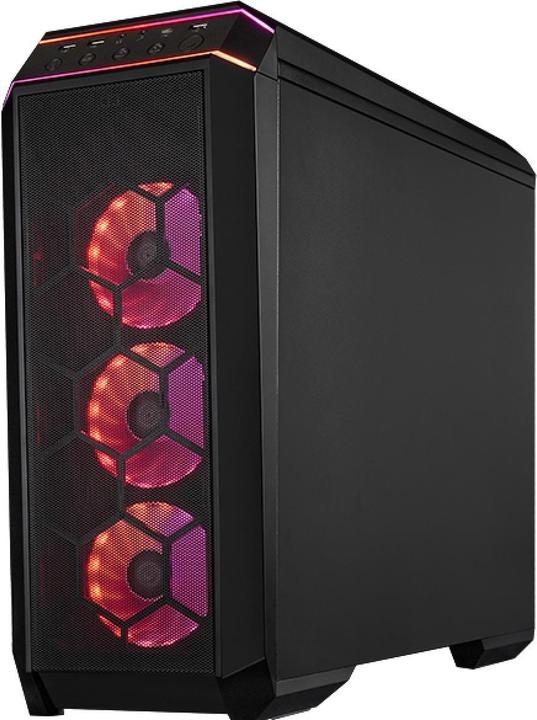 Actual product image Chieftec Geh STALLION III Tempered Glass - Tower - black (mATX, Mini-ITX, ATX)