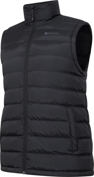 Actual product image Mountain Warehouse Mens Seasons Faux Fur Lined Padded Gilet (XS)