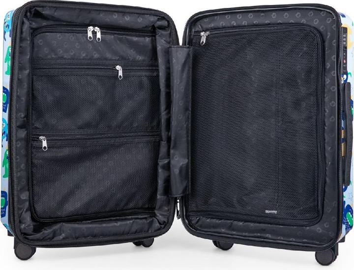 Actual product image Hauptstadtkoffer Centre - Kids suitcase hand luggage hard shell, Monsters (37 l, Hand luggage (up to 50 litres))