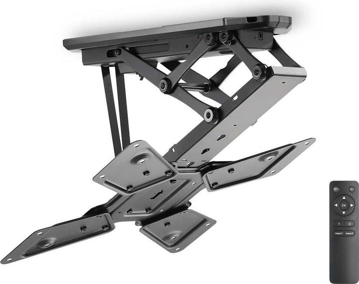 Produktbild Nedis Motorbetriebene Deckenhalterung für TV-Geräte - 23 – 55 Zoll - Max. 30 kg - 2 voreingestell (Decke, 55", 30 kg)