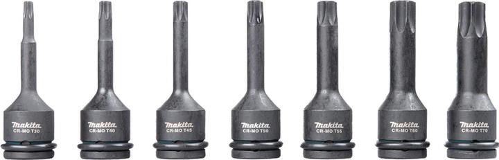 Productafbeelding Shots Makita Impact Black T-Schlagnuss Set 7tlg. - E